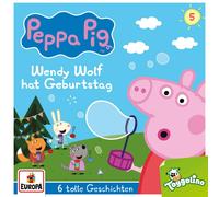 Peppa Pig – Audiostorie Pep 005/Wendy Wolf hat Geburtstag (und 5 weitere Gesc) – CD – Sony Music