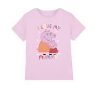 Peppa Pig I Love My Mummy Maglietta Bambini (TV5157)
