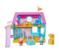 Peppa Pig Il Club degli Amici di Peppa, Giocattolo prescolare, Suoni, 2 Figurine, 7 Accessori, dai 3 anni, F35565F0, Multicolore