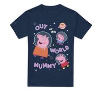 Peppa Pig Is Out Of This World Maglietta Mamma Pig Uomo (TV5155)