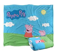 Peppa Pig Kids Silky Touch, 152 x 127 cm Peppa e George Sunny Day, 50" x 60"