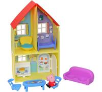 Peppa Pig La Casa di , include action figure di e 6 accessori divertenti, giocattolo per età prescolare dai 3 anni in su