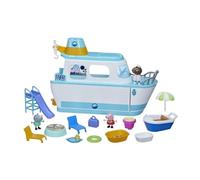 Peppa Pig, La nave da crociera di Peppa, set da gioco da 17 pezzi, giocattoli prescolari, a partire dai 3 anni di età - Nouvo