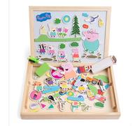 Peppa Pig Lavagna Magnetica Wooden Magnetic Blackboard