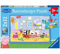 Ravensburger 2x12 Puzzle - Le avventure di Peppa