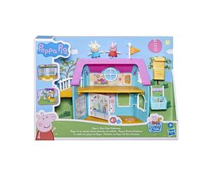 Peppa Pig Le club des amis de Peppa, giocattolo prescolare, suoni, 2 figure, 7 accessori, da 3 anni - Nouvo