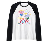 Peppa Pig Lets Play Maglia con Maniche Raglan