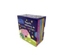 Peppa Pig. Libro juguete - Pequeña biblioteca de buenas noches: La hora del cuento - La hora de soñar - La hora del baño - La hora de dormir