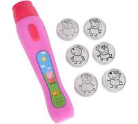 Peppa Pig Light Projector, Colore Rosa/Verde/Blu/Giallo, Large, 4006592046262