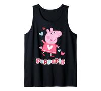 Peppa Pig Love Hearts Pose Happy Friends Fun Forever Classic Canotta