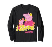 Peppa Pig Love My Mummy Festa della Mamma Maglia a Manica