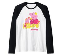 Peppa Pig Love My Mummy Festa della Mamma Maglia con Maniche Raglan