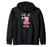 Peppa Pig Magic Pose Fairy Bacchetta Amici Fun Forever Classic Felpa con Cappuccio
