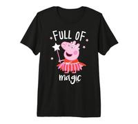 Peppa Pig Magic Pose Fairy Bacchetta Amici Fun Forever Classic Maglietta Premium
