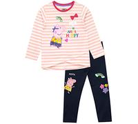 Peppa Pig - Maglietta e Leggings per ragazze Multicolore - 12 a 18 Mesi
