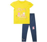 Peppa Pig Maglietta e leggings per ragazze Multicolore 3-4 Anni