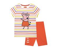 Peppa Pig Maglietta e Short Set per Ragazze Peppa Multicolore 4-5 Anni