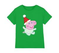 Peppa Pig Maglietta Evie Pig Cappello da Babbo Natale Bambini (TV26878)