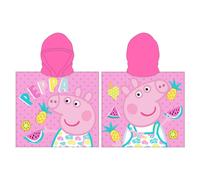 Peppa Pig Microfibre Poncho Asciugamano Astley Baker Davies