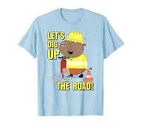 Peppa Pig Mr. Bull Dig Up the Road Maglietta