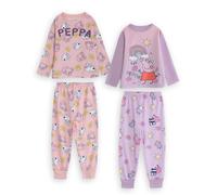 Peppa Pig Multicolore Character Pigiama a maniche lunghe a gamba lunga Ragazze