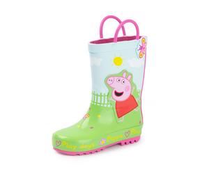 Peppa Pig Multicolore Play Days Stivali di gomma con manici Unisex Neonati e Bam