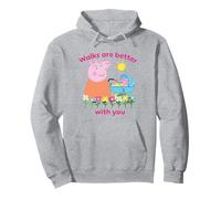 Peppa Pig Mummy Pig Evie Walks with You Felpa con Cappuccio