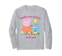 Peppa Pig Mummy Pig Evie Walks with You Maglia a Manica