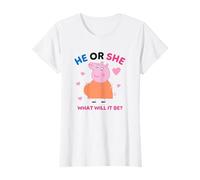 Peppa Pig Mummy Pig He Or She Maglietta