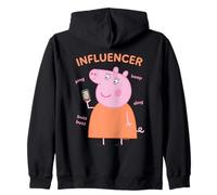 Peppa Pig Mummy Pig Influencer Felpa con Cappuccio