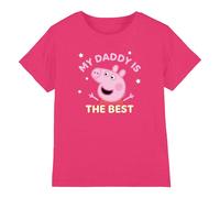 Peppa Pig My Daddy Is The Best Maglietta Ragazze (TV25842)