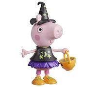 Peppa Pig, Outfit di Halloween con 6 accessori alla moda facili da indossare, bambola da 15 cm, giocattoli per età prescolare, per bambine e bambini dai 3 anni in su