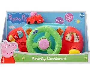 Peppa Pig Pannello Attività Interattivo Con Ruota Di Guida Toy