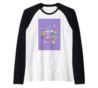 Peppa Pig Party Maglia con Maniche Raglan