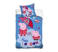 Peppa Pig Parure Copripiumino Hello London