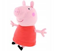 PEPPA PIG Peluche con Vestito Rosso 45 cm Originale Morbido Bambini Hasbro BIG