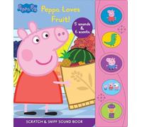 Peppa Pig: Peppa Loves Fruit Scratch & Sniff Sound Book (Libro di cartone)