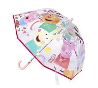 Peppa Pig Peppa Pig - Ombrello a forma di bolla di diametro 71 cm (Peppa 2)
