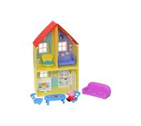 Peppa Pig La Casa di , include action figure di e 6 accessori divertenti, giocattolo per età prescolare dai 3 anni in su
