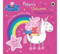 Peppa Pig: Peppa’s Unicorn Adventure: A Press-Out-and-Play Bo (Libro di cartone)