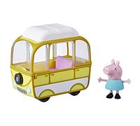 Peppa Pig Peppa's Adventures-Mini Camper, 7,5 cm, Ispirato al Cartone Animato, dai 3 Anni, Multicolore, F3763FF2