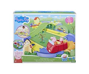 Peppa Pig Peppa's city tour con strada modulare, include veicolo e 1 figurina, +35 suoni, a partire dai 3 anni di età - Nouvo