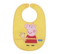 Peppa Pig Petit Jour Paris - Bavaglino giallo facile da pulire - PI617BK