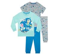 Peppa Pig Pigiama Confezione da 2 Ragazzi George Pig Blu e Grigio 6-7 Anni