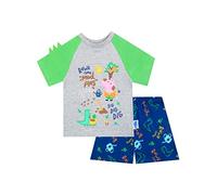 Peppa Pig Pigiama Corto Ragazzi George Pig Grigio 2-3 Anni