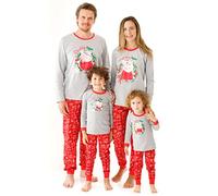 Peppa Pig Pigiama natalizio per famiglia, George Mummy Daddy, set di pigiama festivo per donne, uomini, bambini, bambini, regalo per la vigilia di Natale, Da bambina., 2-3 Years