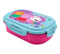Peppa Pig Porta Pranzo Rettangolare Con Posate