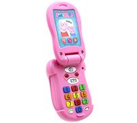 Peppa Pig PP06 Peppa's Flip & Learn - Telefono Giocattolo per Bambini, apprendimento interattivo e Sviluppo del Bambino, riconoscimento e Comunicazione di Colori e Numeri, 3+ Anni, Singolo,