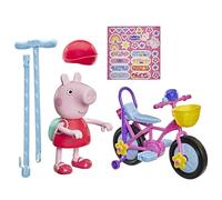 Peppa Pig, Preparati, pedala, Vai Peppa, Action Figure interattiva e playset con Bici
