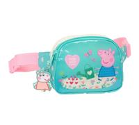 PEPPA PIG PRETTY FLOWERS - Child's Waist Bag, Ideal for Young People and Childre